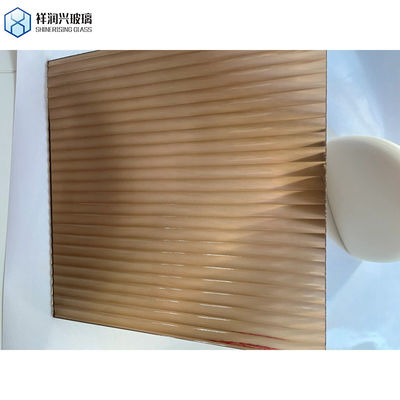 Χρωματιστό χάλκινο γκρι μπλε σχήμα με μοτίβα γυαλί 1830*1220-1500*2000-1830*2440-2134*2440