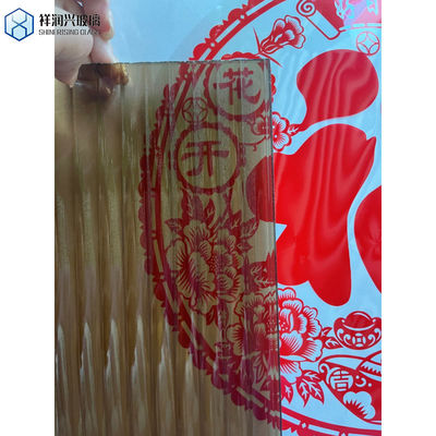 Sice Demand Καραχί Φλοτάρισμα γυαλιού με μοτίβα Χρωματισμένο γυαλί Διαφανές/πράσινο/μαύρο γκρι/βραβένιο