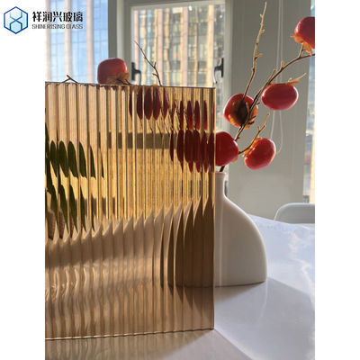 3mm 4mm 5mm 6mm Διαυγές χάλκινο χρωματισμένο γυαλί με μοτίβα με 5 χρόνια υπηρεσία μετά την πώληση