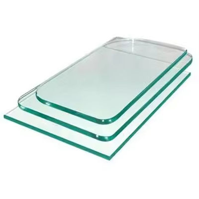 Διαφανές υαλοπίνακα Διαφανές θραυσμένο γυαλί για κτίριο 6 mm 8 mm 10 mm πάχος