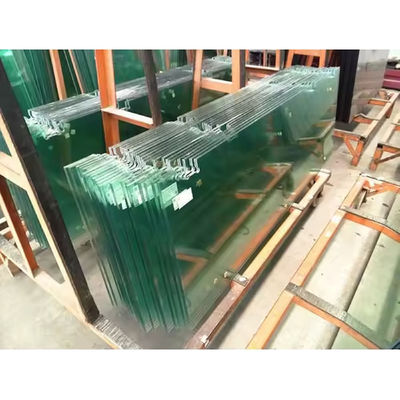 Διαφανές υαλοπίνακα Διαφανές θραυσμένο γυαλί για κτίριο 6 mm 8 mm 10 mm πάχος