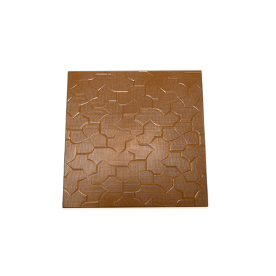 3mm-8mm Διαυγές Χάλκινο Καρατάτσι Nashiji Mistlite Φλωρά Fluted Pattern γυαλί Top επιλογή