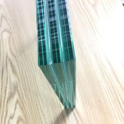 10 mm Διαυγές υαλοειδές θερμανμένο γυαλί για κτίρια πληροί το πρότυπο GB15763.2-2005