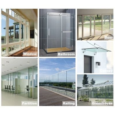 Πλακά θραύσιμα γυαλιά ενυδρείου 6 mm για δεξαμενές ψαριών Πρότυπο GB15763.2-2005