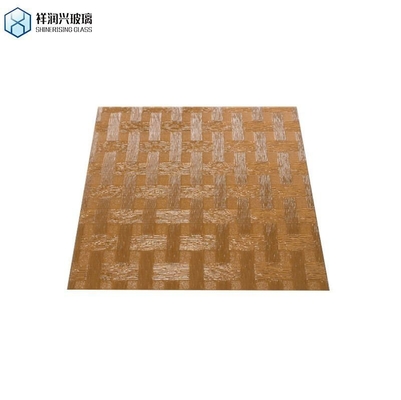3 mm-8 mm Διαμαντένιο/Φλόρα/Μόρου/Φλουτελίτη/Νασίτζι Τεξοποιημένα Πίνακες Κεραυλικού Γυαλιού για Εξωτερικούς Χώρους