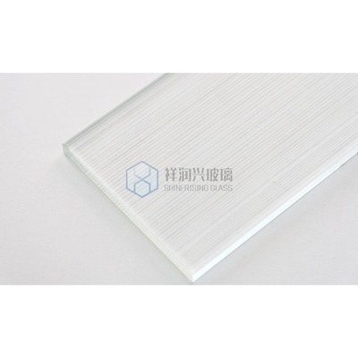 4mm 5mm 6mm 8m Φλουτιζόμενο Χαρακτηρισμένο Γυαλί Διαφανές Σκληρωμένο Ράβδικο Τεχνητό Ραβδισμένο Πίνακα Κτίριο Γυαλί