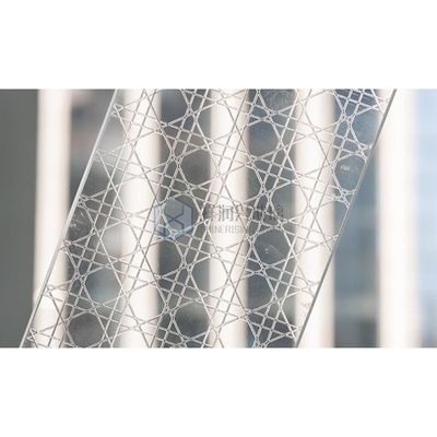 Στερεόχρωμο 3D ιριδιστικό σκηνικό ουράνιου τόξου για παράθυρα