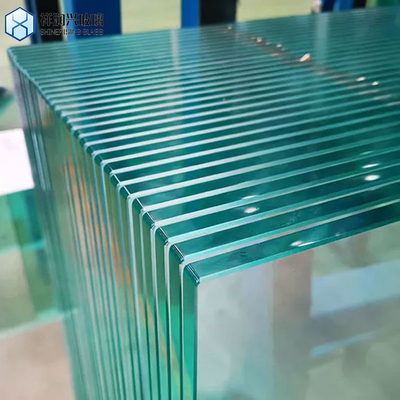 Διαφανές γυαλί 12mm 15mm 19mm Ultra Clear Float Tempered Glass Σκληροποιημένο γυαλί ασφαλείας