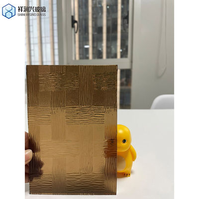 4-8mm Αντανάκλαστο γυαλί από χάλκινο χρώμα με χρωματισμένο υαλοπίνακα ανταποκρίνεται στο πρότυπο GB15763.2-2005