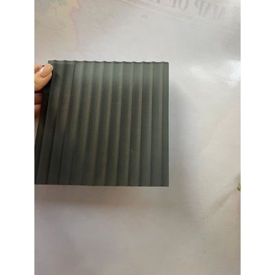Παράθυρο / πόρτα κτιρίου 3mm-8mm Διαυγές διαμορφωμένο γυαλί με μοτίβα με Moru Flat