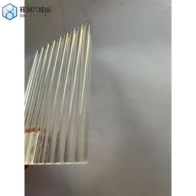 3mm-8mm Clear Flutelite-S διακοσμητικό ανάγλυφο γυαλί για Windows CP-TP Perfect