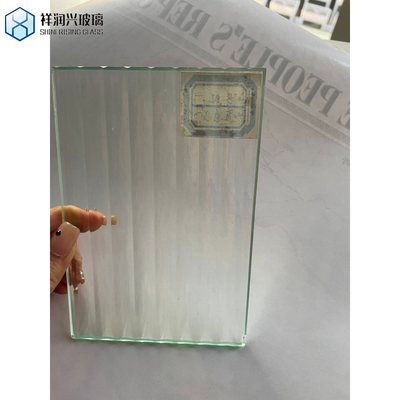 3mm-8mm Clear Flutelite-S διακοσμητικό ανάγλυφο γυαλί για Windows CP-TP Perfect