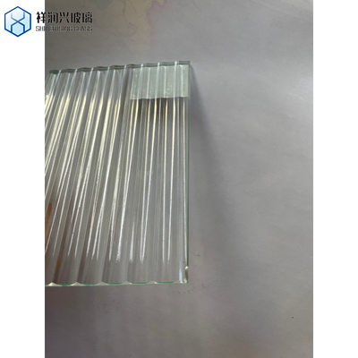 3mm-8mm Clear Flutelite-S διακοσμητικό ανάγλυφο γυαλί για Windows CP-TP Perfect