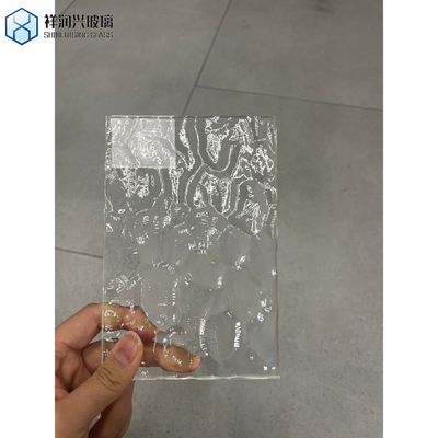 4mm Moru Flora Millenium Wave Διαμάντι Βροχή Κούβος Νερού Χαμηλό Σιδηρούν Χαρτογραφημένο Γυαλί για Διακόσμηση