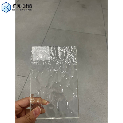 4mm Moru Flora Millenium Wave Διαμάντι Βροχή Κούβος Νερού Χαμηλό Σιδηρούν Χαρτογραφημένο Γυαλί για Διακόσμηση
