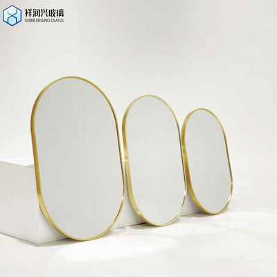 1.8mm 2mm 2.5mm 3mm Cut Size ή κανονικό μέγεθος Αλουμινίου καθρέφτη γυαλί για εσωτερικό σχεδιασμό