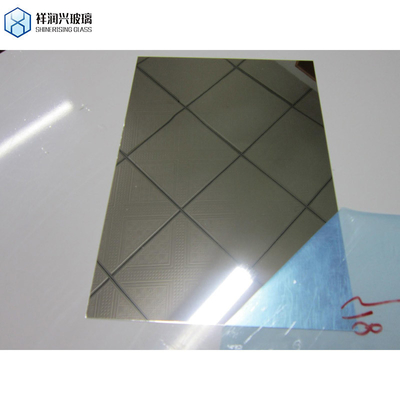 1.8mm 2mm 2.5mm 3mm Cut Size ή κανονικό μέγεθος Αλουμινίου καθρέφτη γυαλί για εσωτερικό σχεδιασμό