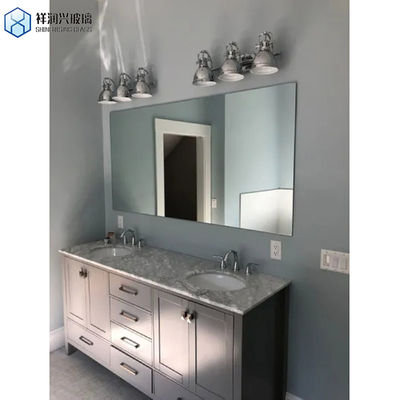 GB15763.2-2005 Πρότυπο 2200*1600 2000*1600mm Χωρίς πλαίσιο καθρέφτης για γυμναστήριο ή τοποθέτηση καθρέφτες