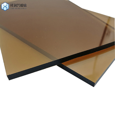 Γυαλί πλεύσης Πρότυπο GB15763.2-2005 4mm 5mm Προσαρμοσμένο σκούρο μπλε χρώμα χρώματος γυαλί