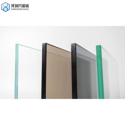 3mm 4mm 5mm 6mm 8mm Καθαρό χρώμα Αντανακλαστικό μπάνιο Παράθυρα γυαλί διαχωριστικό πλωτό φύλλο γυαλιού χωρίς πλαίσιο