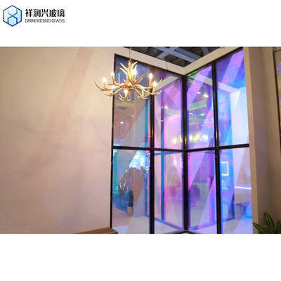 Τεχνική οικοδόμησης Ευρωχάλκινο χρωματισμένο γυαλί 4mm με πιστοποιητικό ISO CE