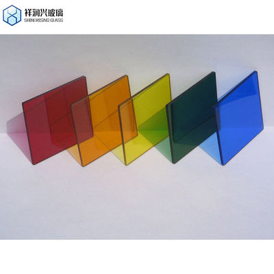 3 mm 5 mm θραυσμένο γυαλί χρωματισμένο καθρέφτη φύλλα γυαλιού με στερεόχρωμο τύπο