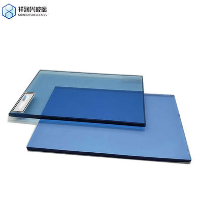 Προσαρμοσμένη τεχνική Σκοτεινό γκρι χρώμα πλωτό γυαλί επικαλυμμένο για διακοσμητικές λύσεις