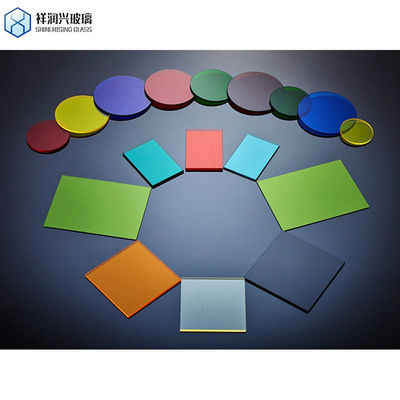 Προσαρμοσμένο 3mm 5mm ιριδιστικό διχρωικό επικάλυψη φύλλο γυαλιού για αρχιτεκτονικά έργα