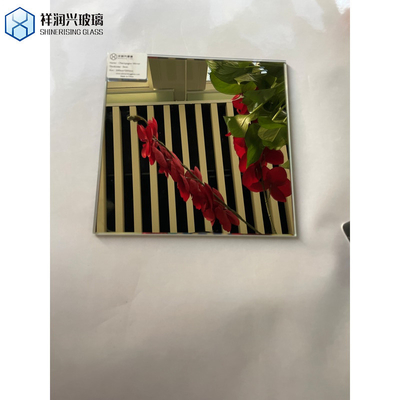 Στενά γυαλισμένα άκρα 1mm-6mm χρωματισμένα χρώματα ασημένιο αλουμίνιο γυαλί καθρέφτη προσαρμογή