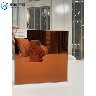 Χρωματιστό χρωματισμένο ροζ καθρέφτη γυαλί ασημένιο επικαλυμμένο αντανακλαστικό καθρέφτη υψηλή ζήτηση