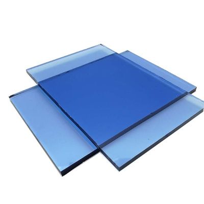 Λεματιωμένο 5 mm Μπλε Euro Grey Μπρούντζο Γυαλί Χρωματισμένο Αντανάκλαστο Γυαλί με Πιστοποιητικό CE