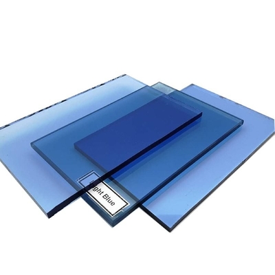 3mm-12mm χρωματισμένο πλωτό γυαλί με προαιρετικά πράσινα μπλε γκρι χρώματα χάλκινο και επίπεδο σχήμα