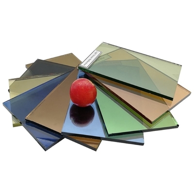 Λευκό 1,5mm 2,7mm 3mm 4mm 5mm 6mm Ανεμισμένο Euro Bronze Διαφανές Ανεμισμένο Γυαλί Μπλε Per M2
