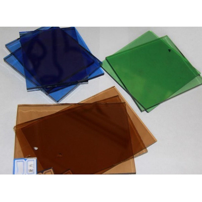 4mm 5mm 6mm 8mm Χρωματισμένο Χάλκινο Γαλάζιο Καπνός Χαρακτηρισμένο Χτίσιμο Γυαλί με Σκληρή Οργάνωση