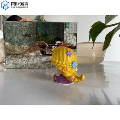 Προσαρμοσμένο Κλασικό Διακοσμητικό Αρχαίο Καθρέφτη Μπαρόκ Στυλ Γήρανση Καθρέφτη Γυαλί Βίντεζ