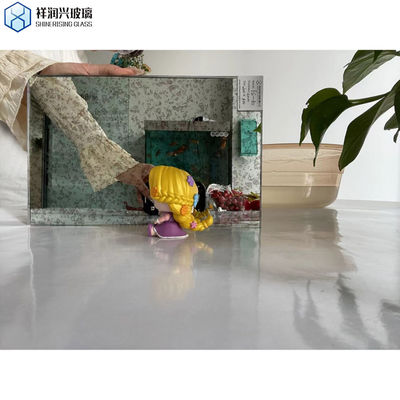 Προσαρμοσμένο Κλασικό Διακοσμητικό Αρχαίο Καθρέφτη Μπαρόκ Στυλ Γήρανση Καθρέφτη Γυαλί Βίντεζ