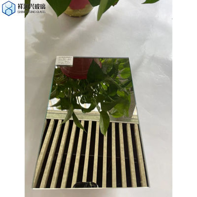 Ασημένιο φινίρισμα Ρετρό Μοντέρνο Custom Beveled Antique Mirror Tile για Κλασική Τέχνη τοίχου