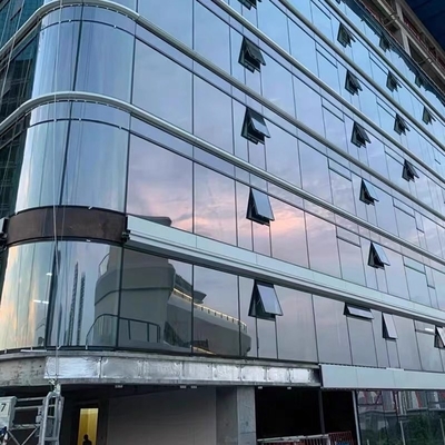 Πλατεία Συμορφούμενο Άρθρο Κενό Διπλό Γυαλισμένο Απομονωμένο Πίνακα Γυαλιού για Παράθυρα