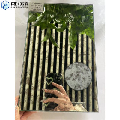 Εμπορικός γυάλινος πλαισίου ορθογώνιο LED τοίχωμα καθρέφτη για σύγχρονη διακόσμηση σπιτιού Οικιακά αντικείμενα