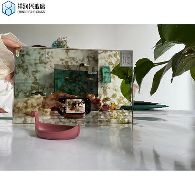 Κύριο προϊόν Λεματιωμένο/Απομονωμένο/Πατρωμένο Γυαλί 4mm 5mm Αρχαίος Καθρέφτης Καθρέφτης τοίχου