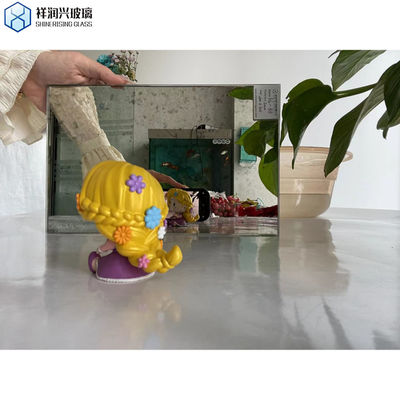 2mm-8mm Διακοσμητικός Μεγάλος Κίτρινος Καθρέφτης Αρχαίοι γυάλινοι καθρέφτες με πιστοποίηση ISO και 5