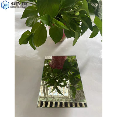 Διακοσμητικός καθρέφτης τοίχου για πόρτες ντουλάπα Κόψιμο άκρη τρυπάνιση θέρμανση ISO πιστοποιημένο