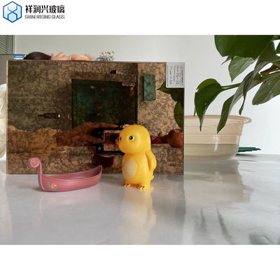 Ευρωπαικό στυλ Προσαρμοσμένο μέγεθος Αρχαίο γυαλί καθρέφτη για τοίχο / διακόσμηση επίπλων