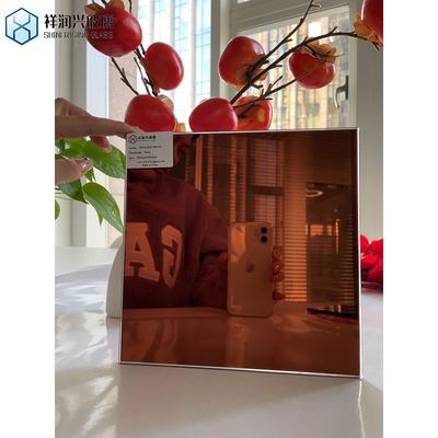 Κατασκευαστικά υλικά 2mm Euro Bronze Mirror Glass για παράθυρο Κύριο προϊόν