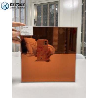 Χρωματισμένο διακοσμητικό καθρέφτη γυαλί για χρωματισμένο γυαλί σε 1830*2440/2140*3300/2440*3660 μεγέθη