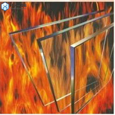 Πλακά γυαλί φωτιάς γυαλί φωτιάς 4mm 5mm διαφανές διαφανές θερμαινόμενο κεραμικό γυαλί τζάκι