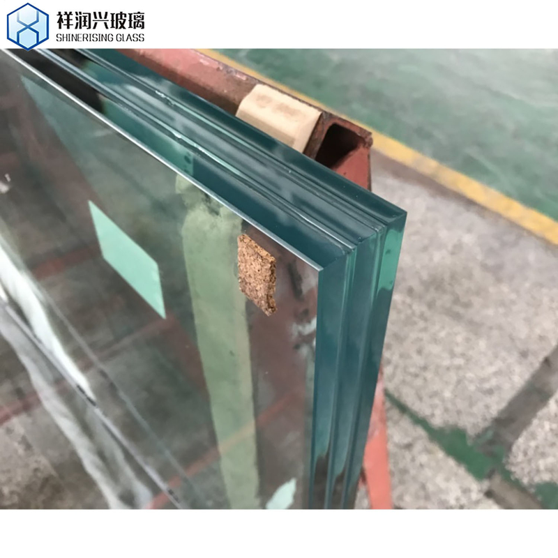 Πιστοποιημένο CE 6.38/8.38/10.38/12.38mm Διαυγές/χρωματιστό στρωμένο γυαλί με γυαλισμένες άκρες