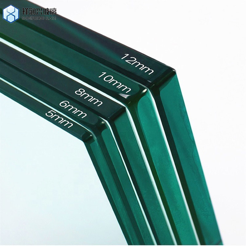 Κατασκευή 6mm 10mm Ultra Clear Tempered Glass Sheet με Πιστοποιητικό και End Cap Packaging