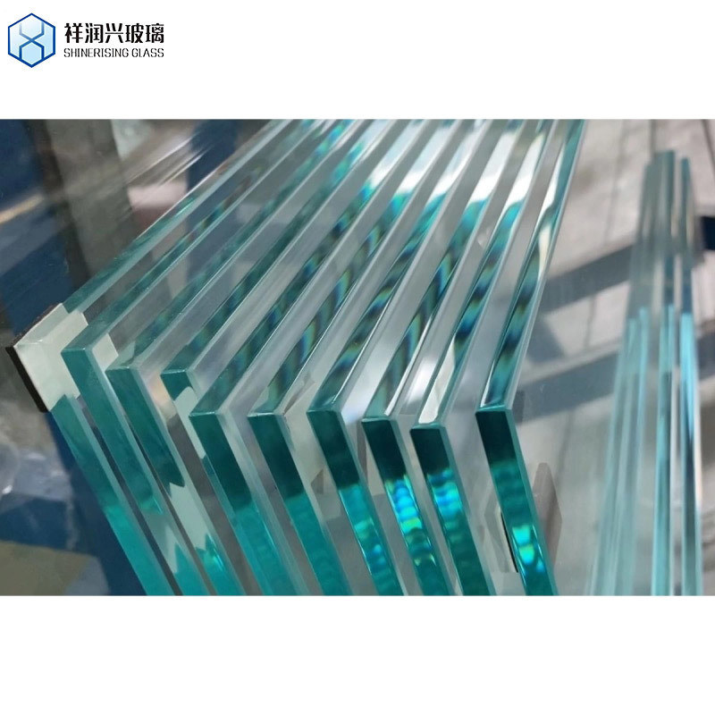 Προσαρμοσμένο μέγεθος Powder Coating laminated tempered γυαλί σταθερό παράθυρο για εμπορικό