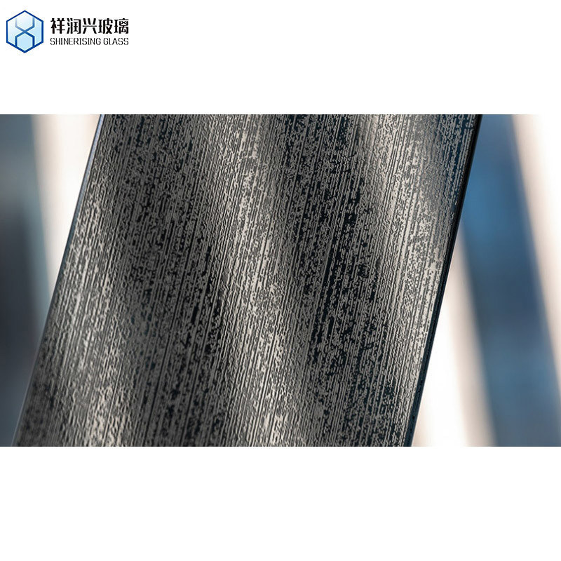 Στερεόχρωμο ανακλαστικό γυαλί για δομή παράθυρου/θυρας κτιρίου από μαύρο γυαλί